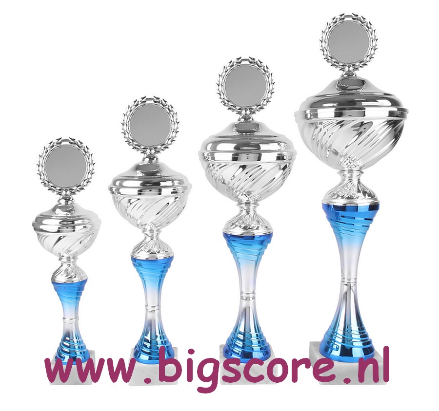 AK5042 Beker Blauw-Zilver